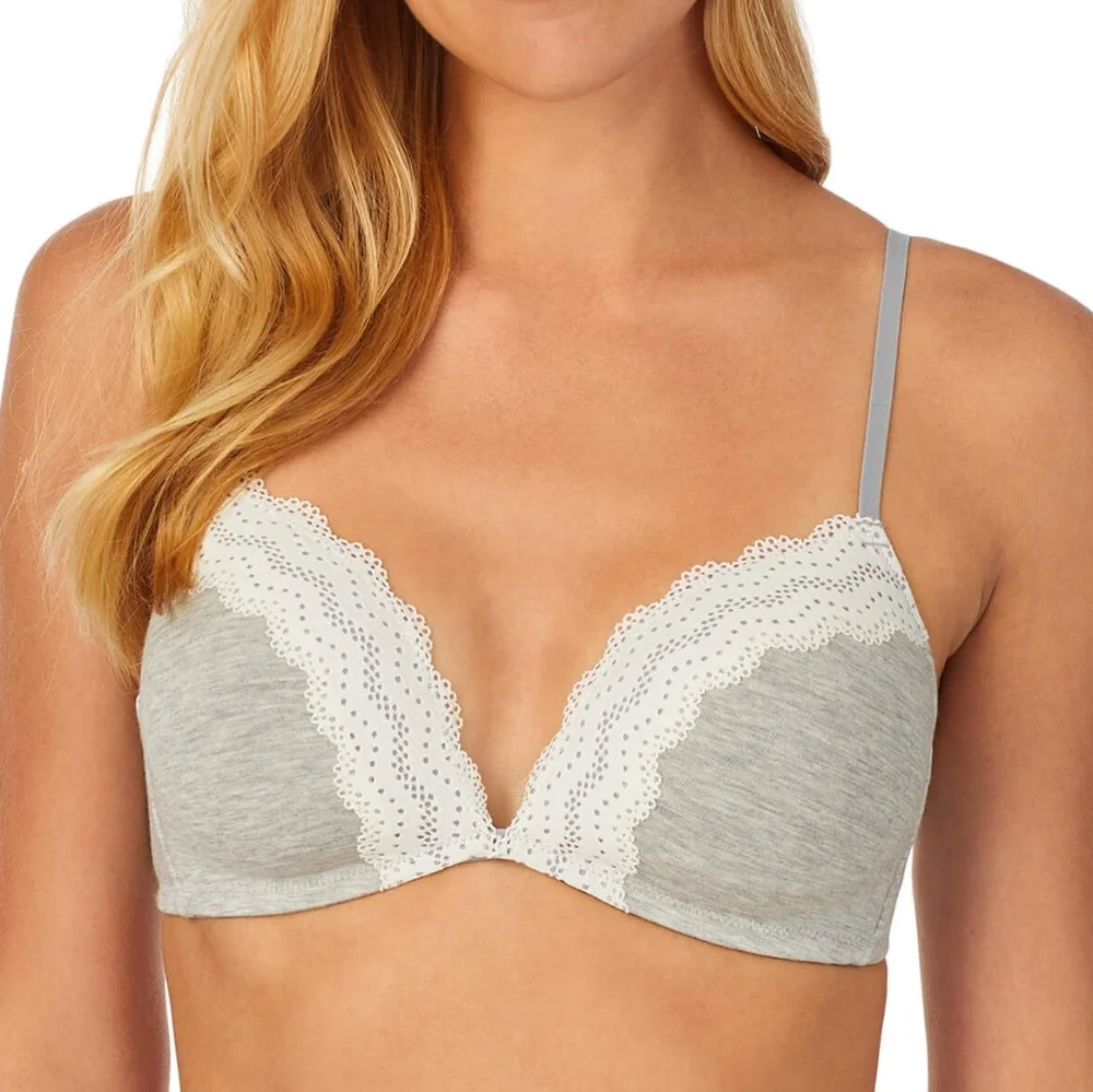 🩶CUDDL DUDS COMFY WIRE-FREE BRA SIZE L